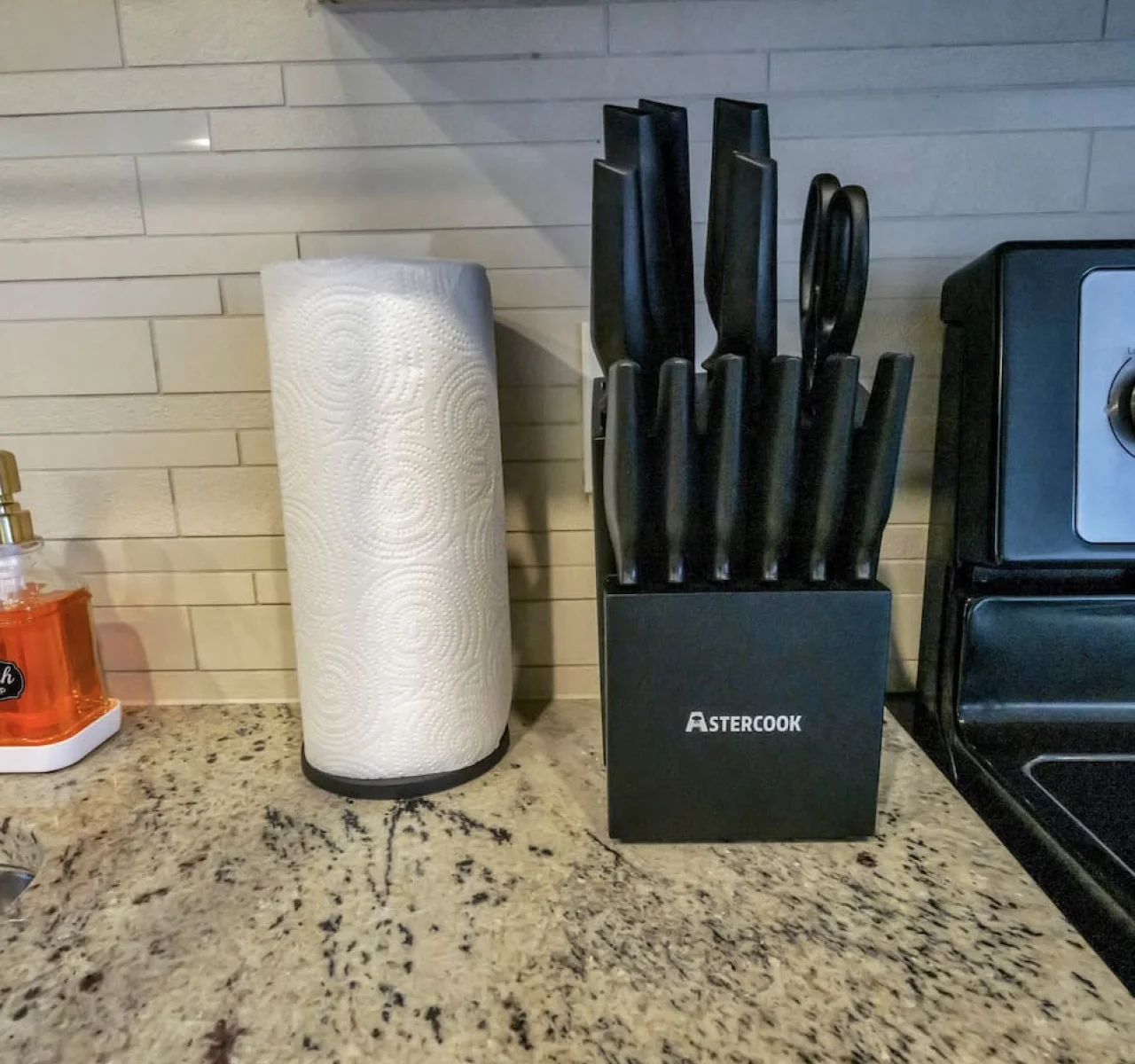 Fully equipped kitchen with all the tools you need for a perfect culinary experience. Enjoy the convenience of having everything at your fingertips!