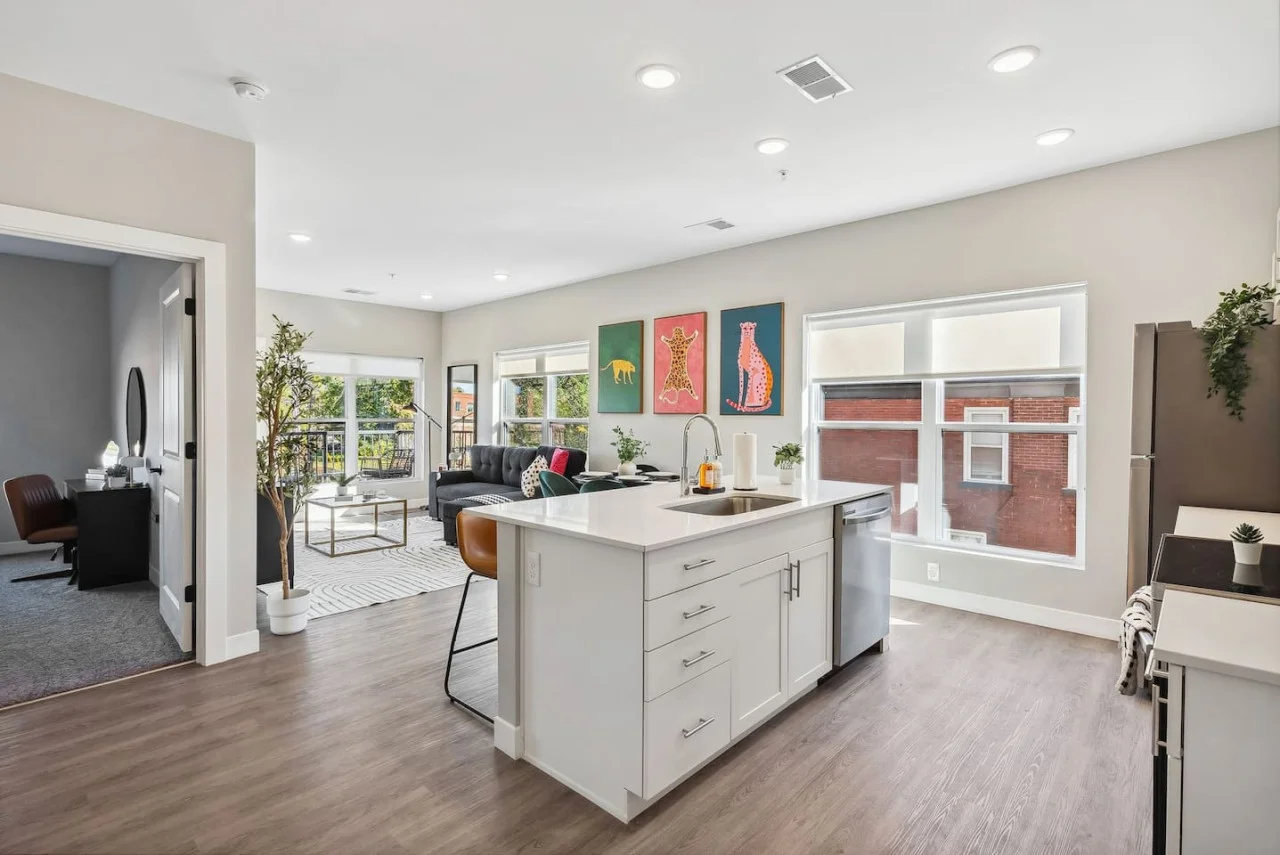 The home’s open layout and tasteful decor create a serene environment where you can truly relax and feel at home.