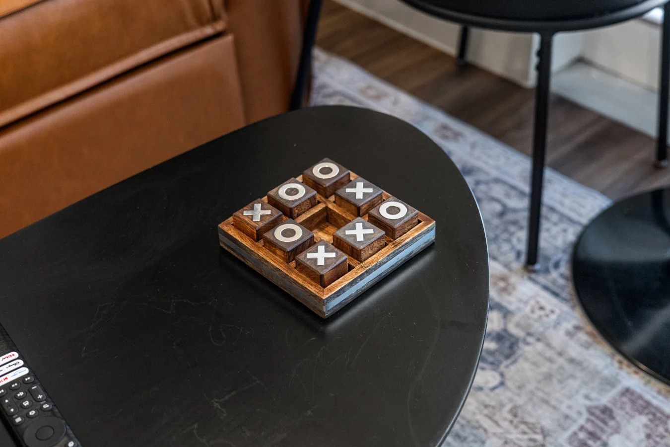 Play some Tic-Tac-Toe while relaxing in the living room!