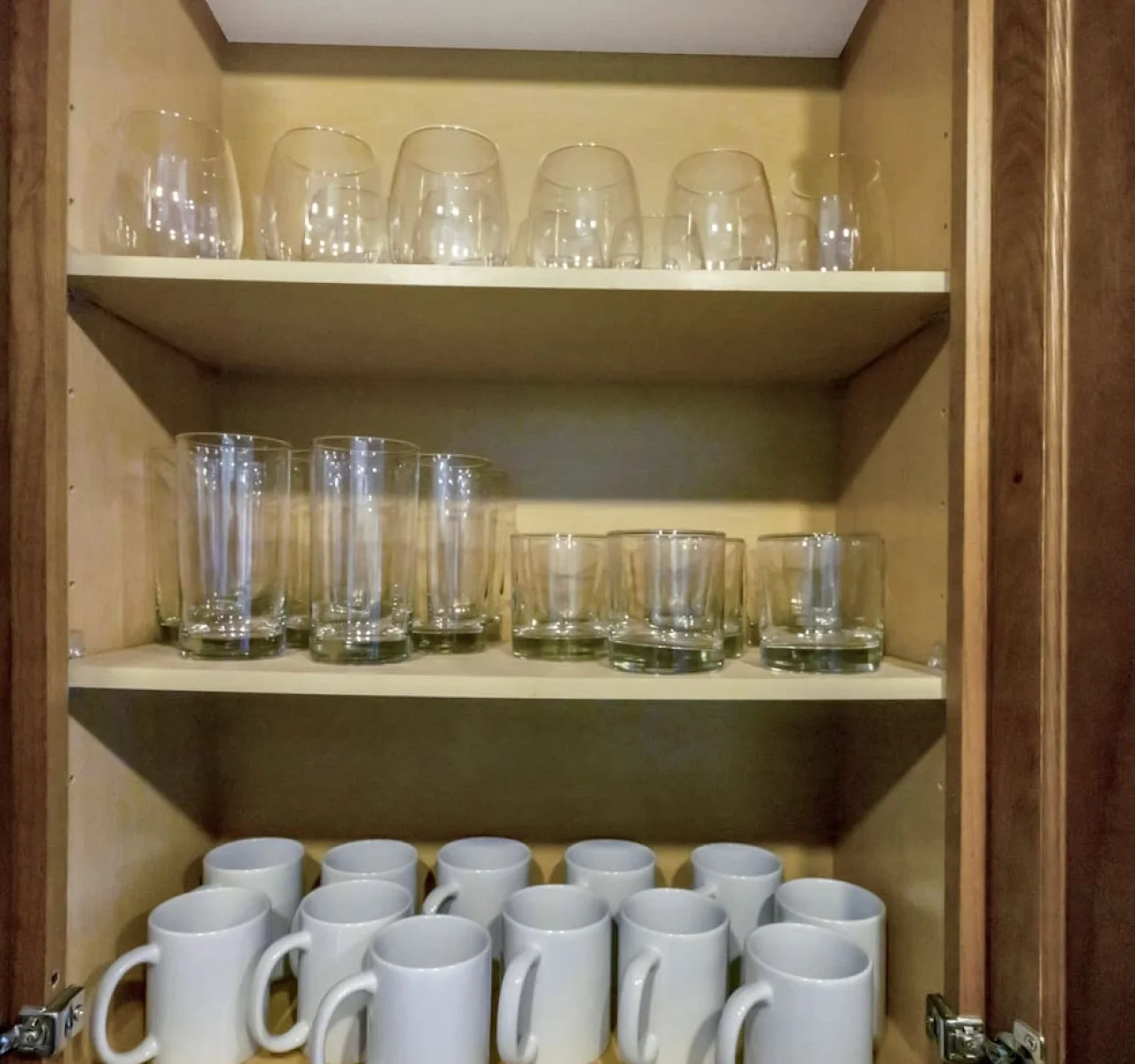 As you approach kitchen the elegant layout and well-stocked shelves make it the ideal spot to relax.