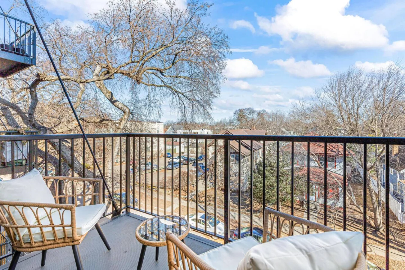 As you take in the house’s exterior, you are struck by its beauty and the promise of comfort and style within.