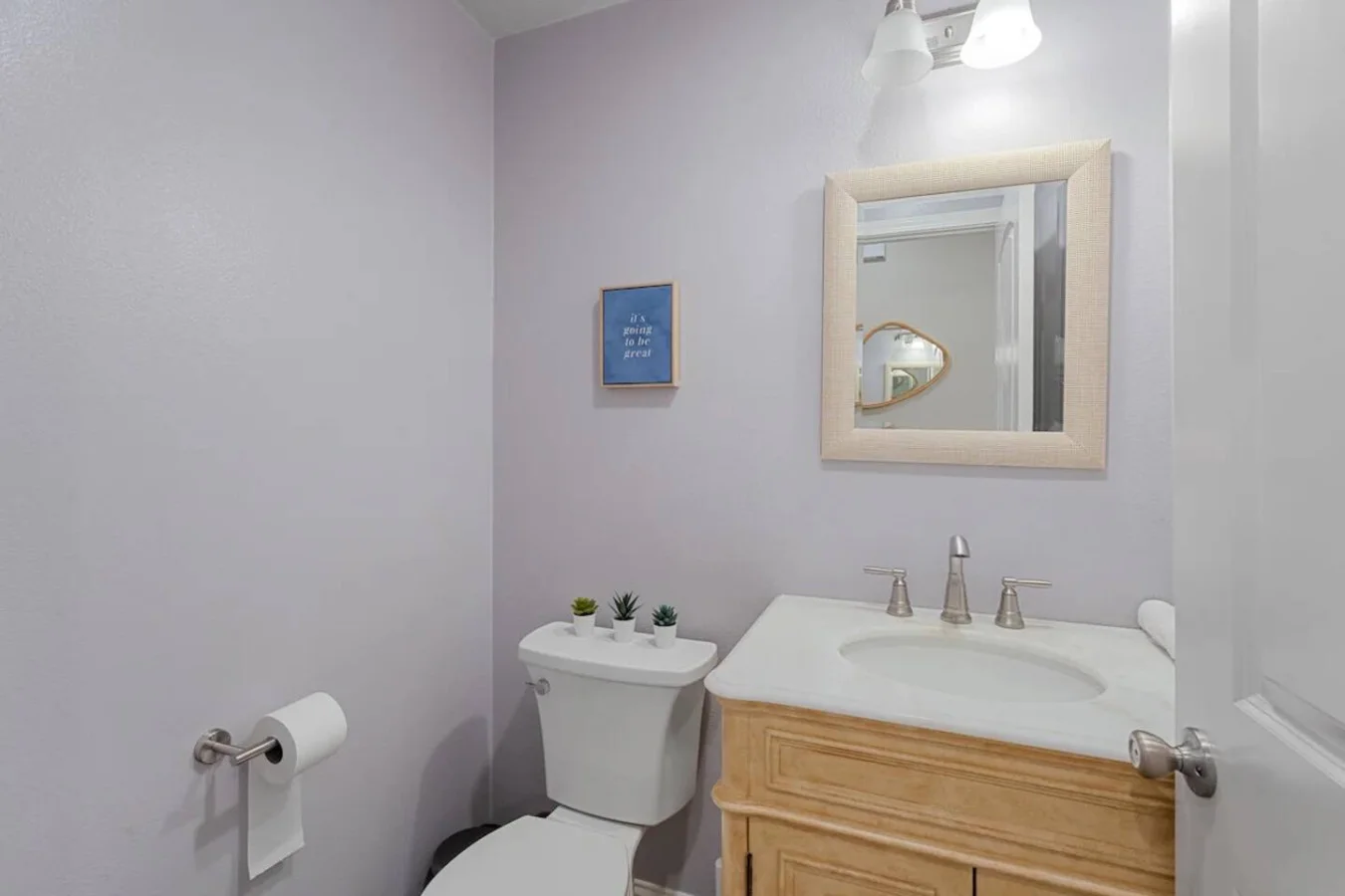The bathroom is a private sanctuary, with a layout and features that make it the perfect place to rejuvenate.