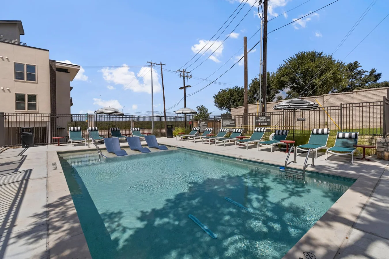 Cool off in the inviting pool, your go-to oasis on warm days.