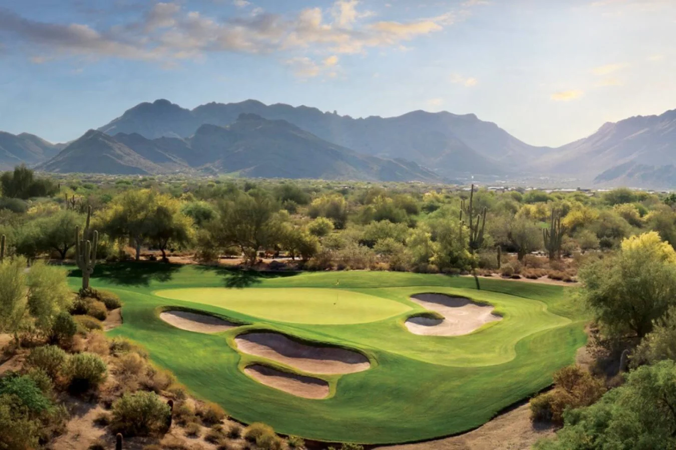 A beautiful place you can enjoy golf.