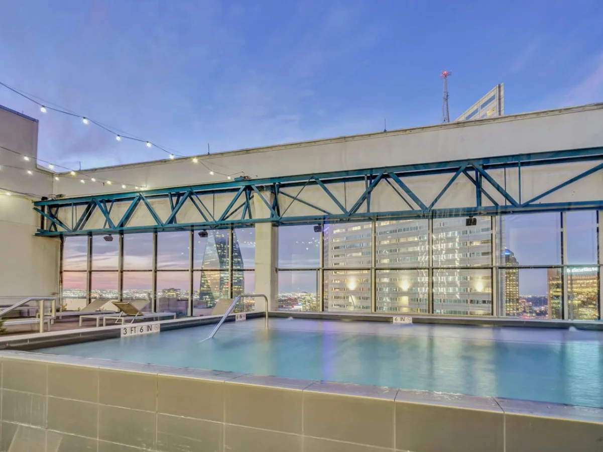 As you dip your toes into the cool water, the pool offers a refreshing retreat on a warm day.