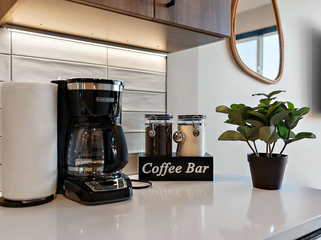 A selection of complimentary in-house consumables, including coffee, tea, and snacks, to make your stay even more enjoyable.