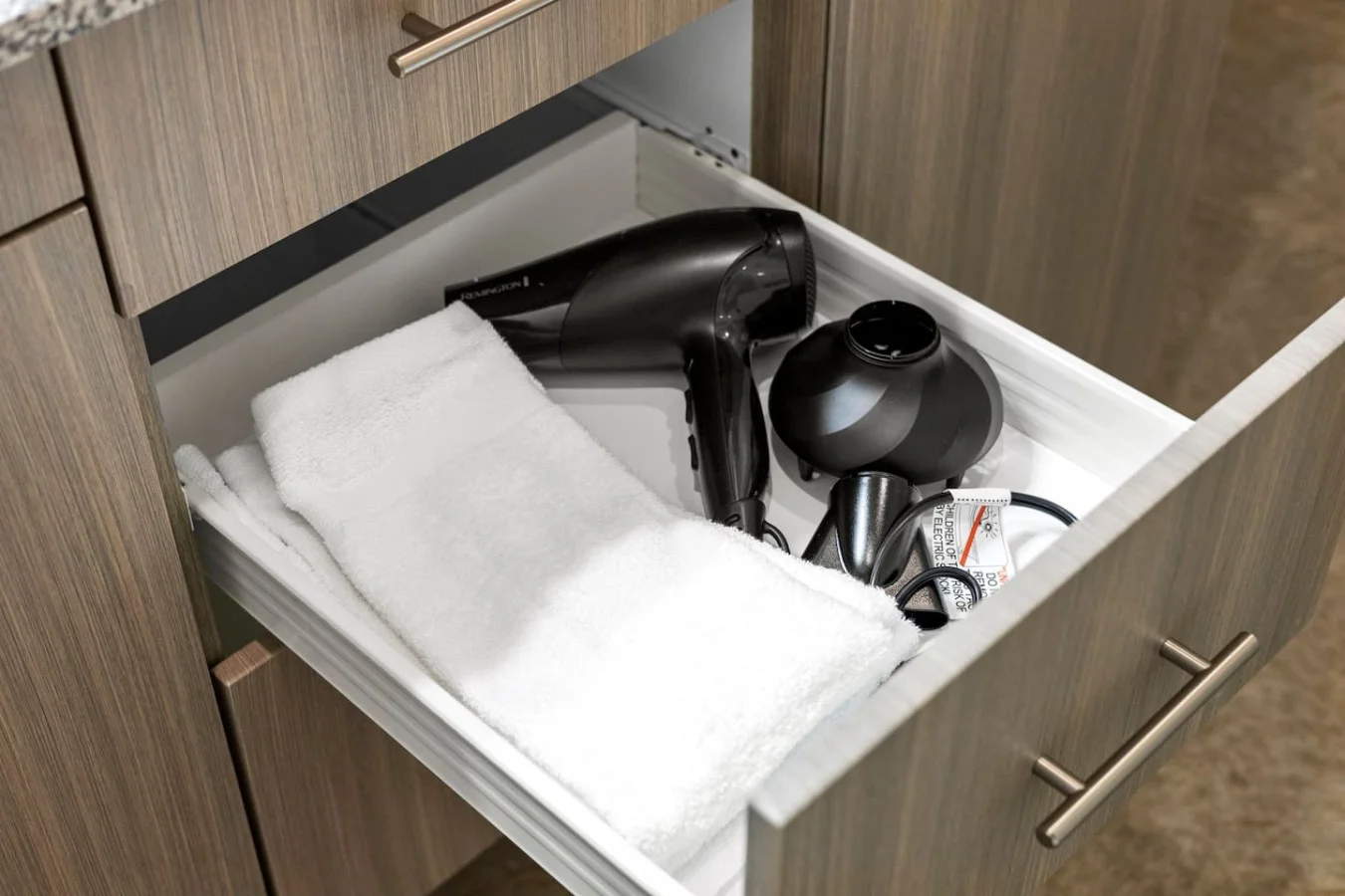 Spacious closets with ample storage space for all your travel essentials – unpack, unwind, and feel right at home.