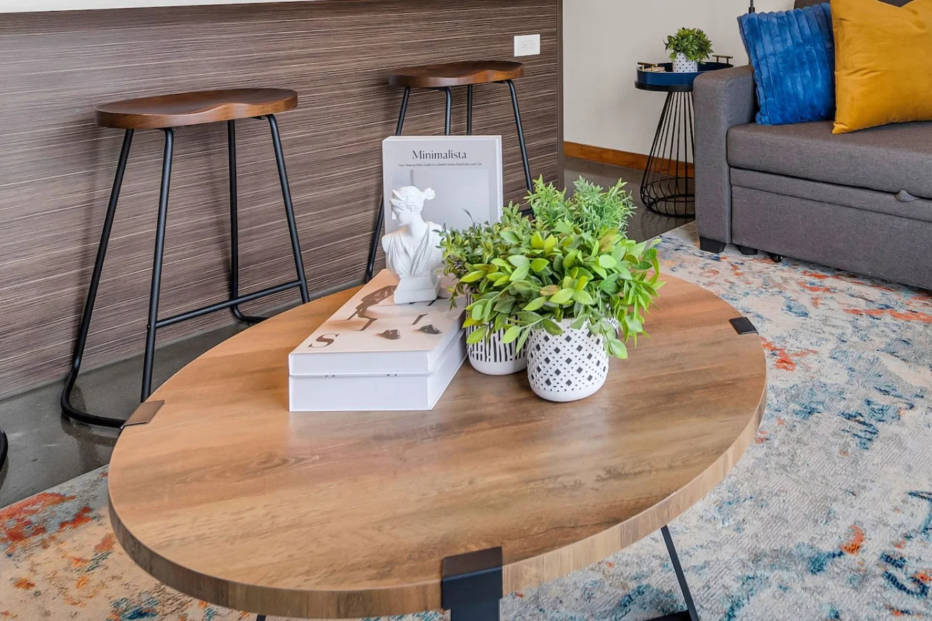 You feel a sense of peace as you step inside with its inviting decor and soothing tones.