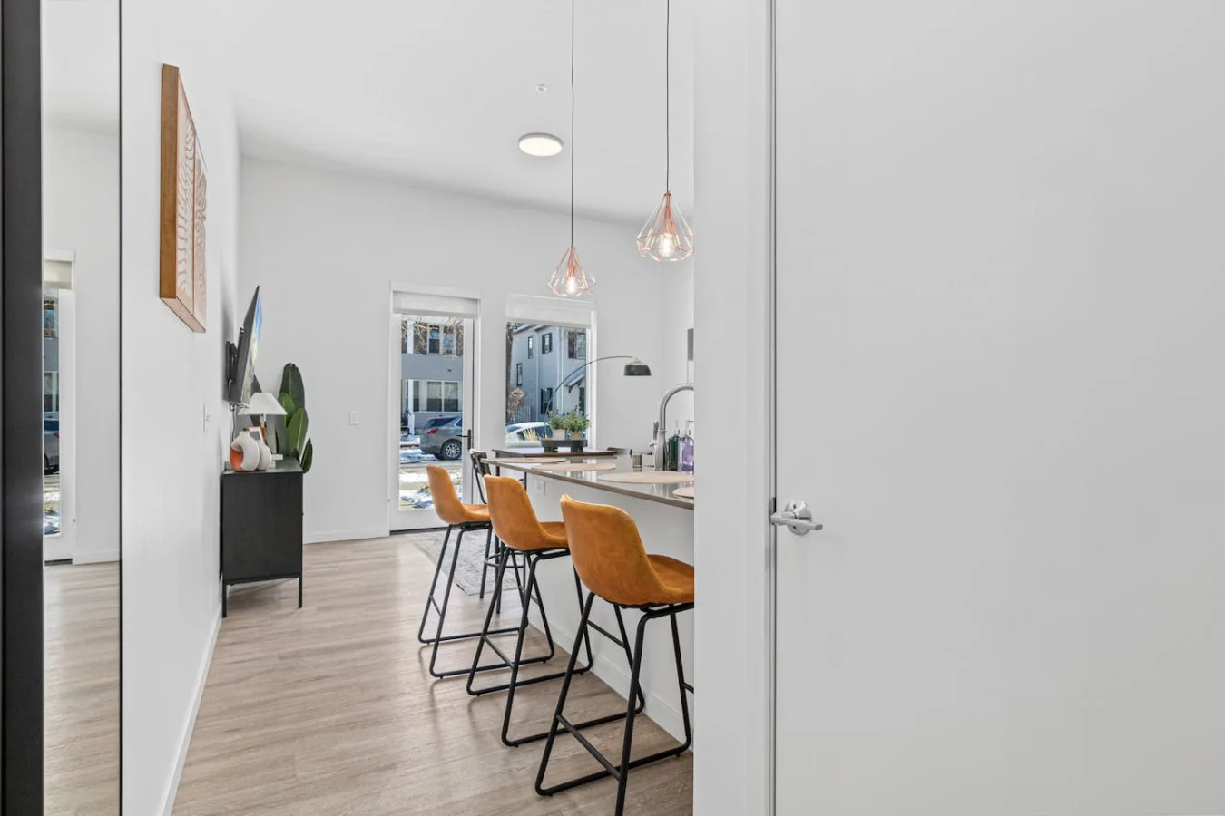 As you take your seat, the dining room's sophisticated design sets the stage for memorable meals and conversations.