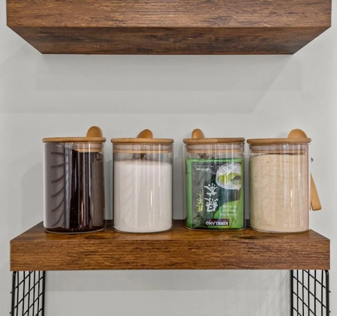 Enjoy complimentary coffee, sugar, tea, and brown sugar.