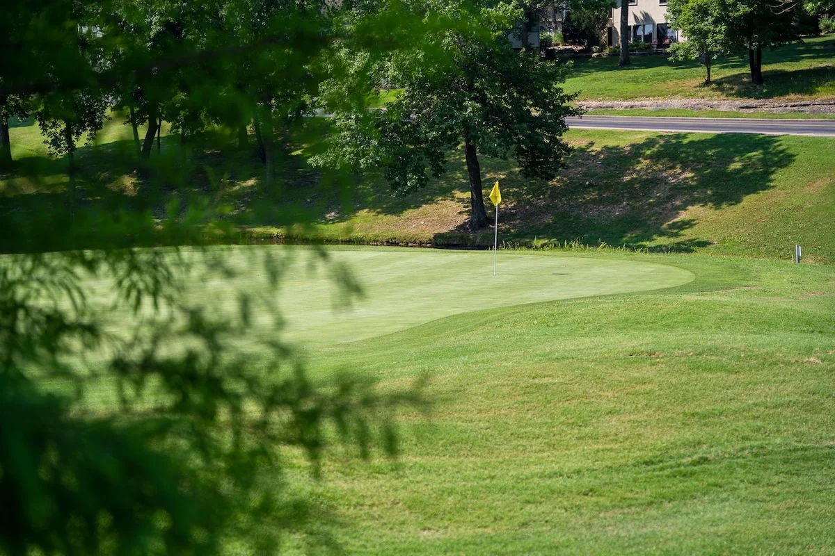 18-hole golf course.