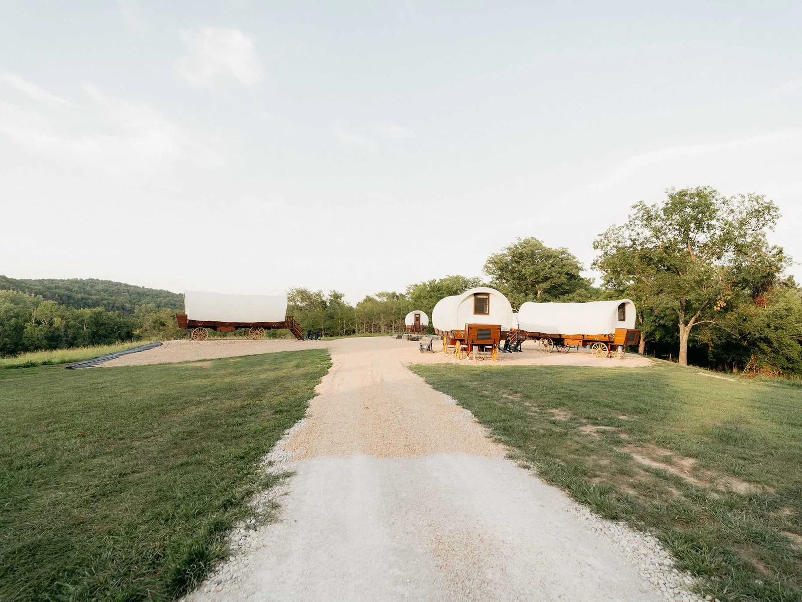 Entrance to Conestoga Wagons