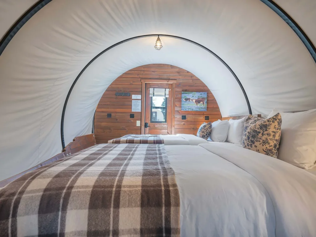 Group Glamping Wagon | Hiking + Lake Access