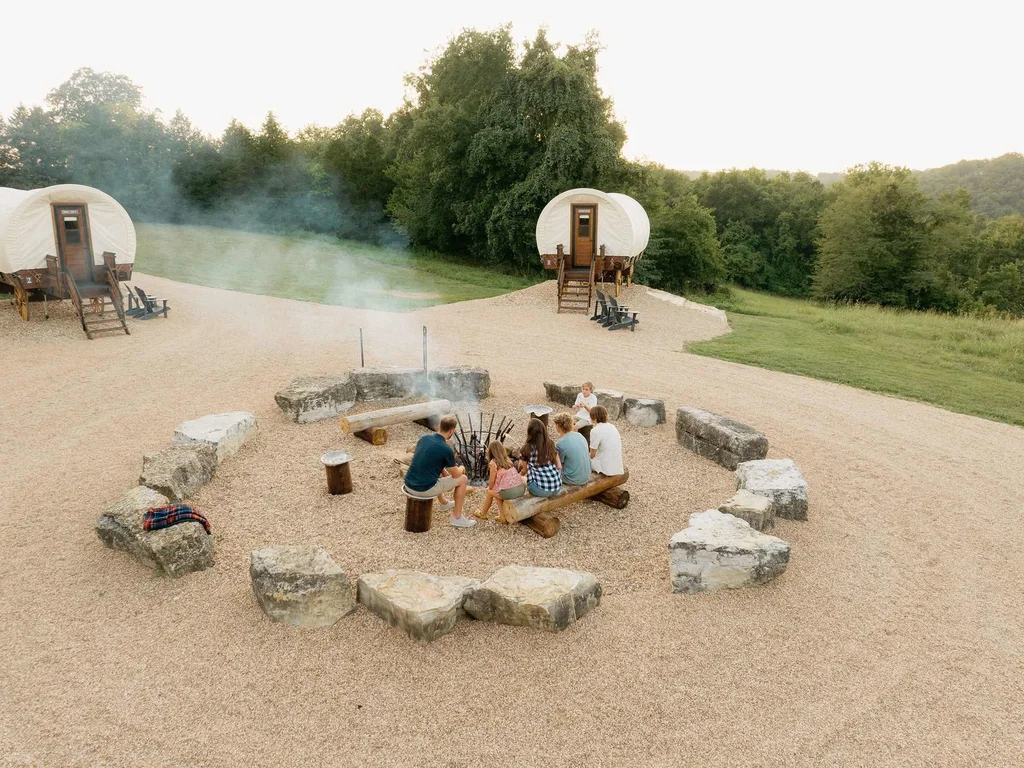 Family Fun Glamping | Lake Taneycomo + Golf carts