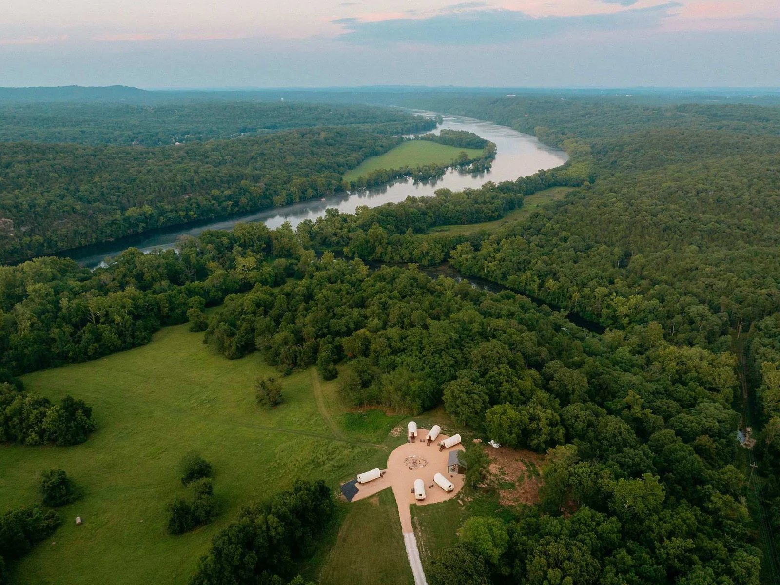 Airel view of Sycamore Creek Ranch