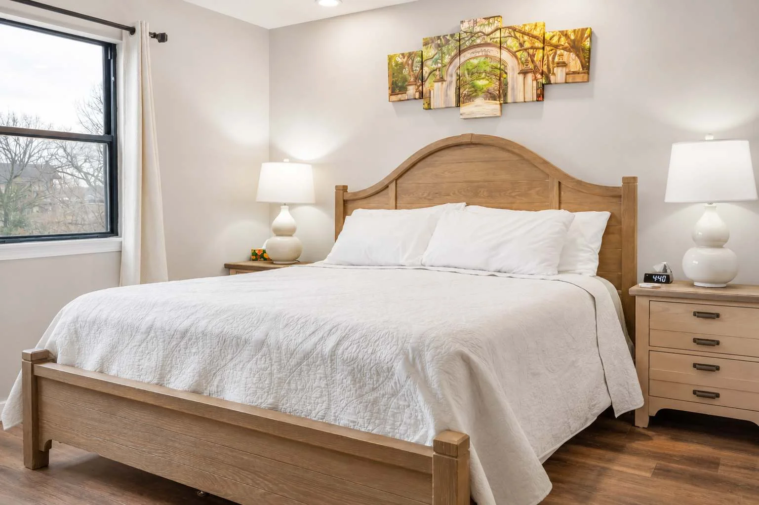 Master bed