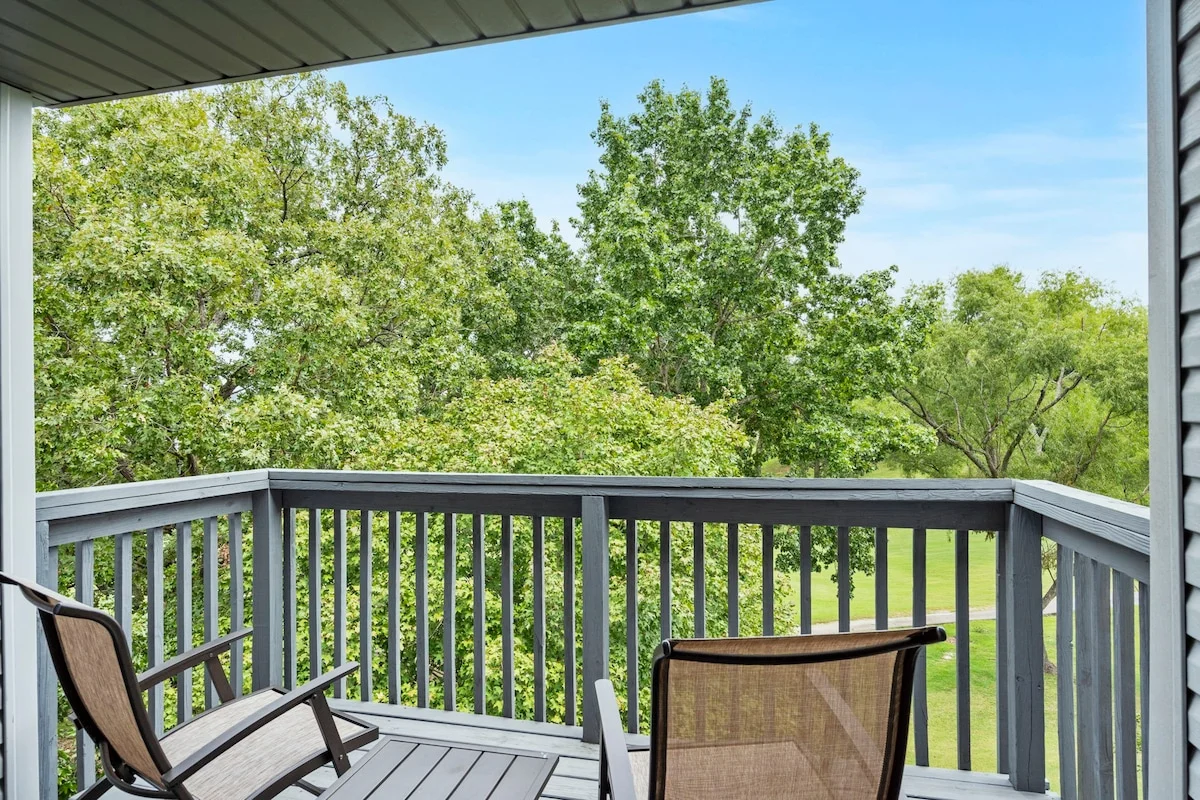 Private balcony