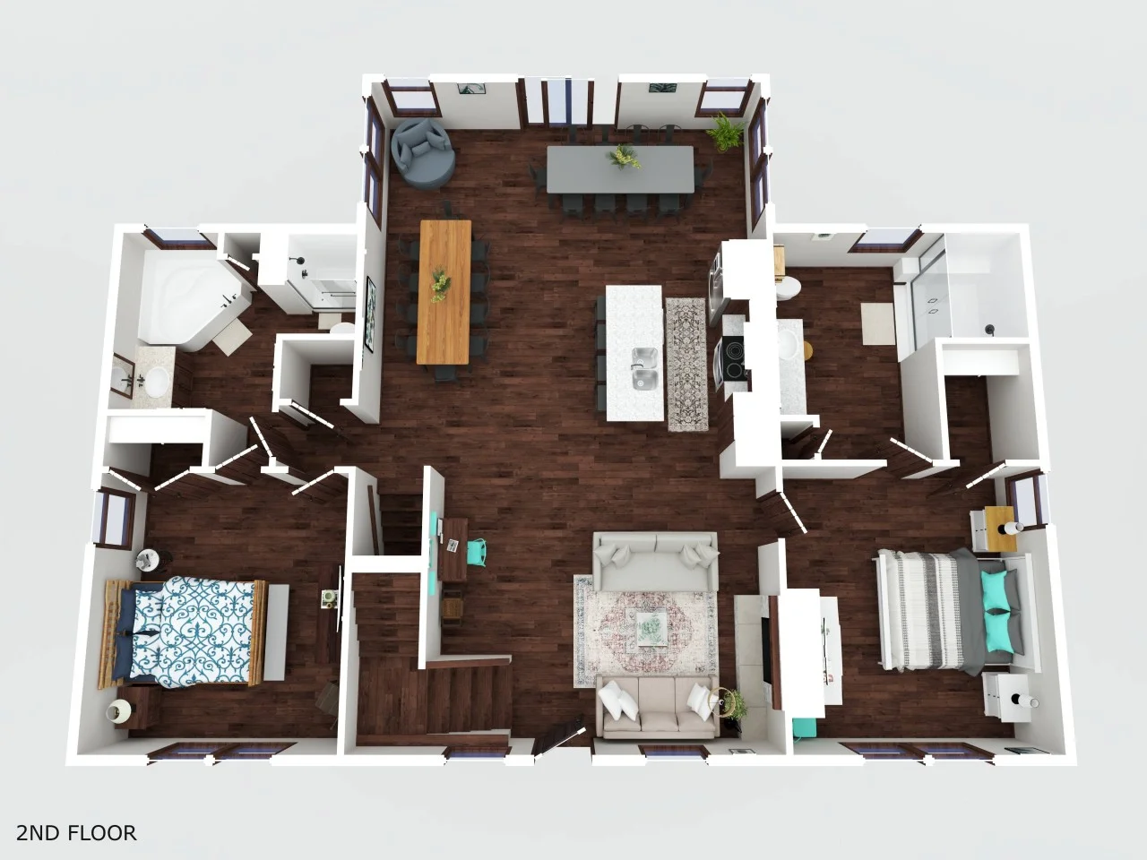 Entry level layout