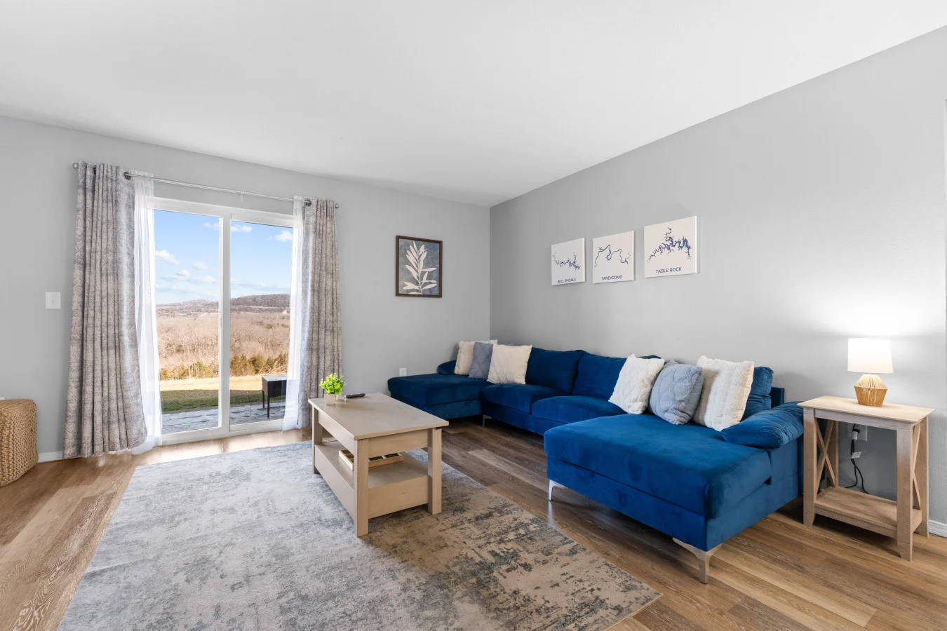 Plush seating and a bright, airy layout make this space perfect for family downtime. Whether sharing coffee or relaxing after adventuring, you’ll love the tranquil, 'away-from-it-all' atmosphere of our quiet community