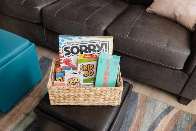 Selection of games for the whole family. Games may vary, each condo has different games