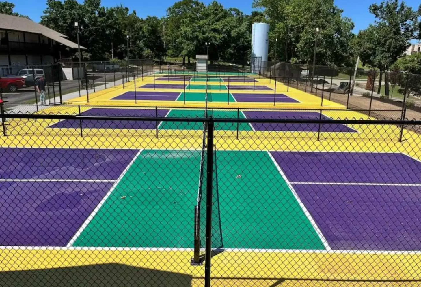 Pickleball courts and amazing amenities