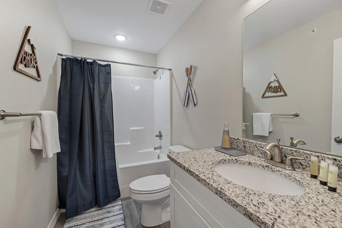 Upstairs bathroom