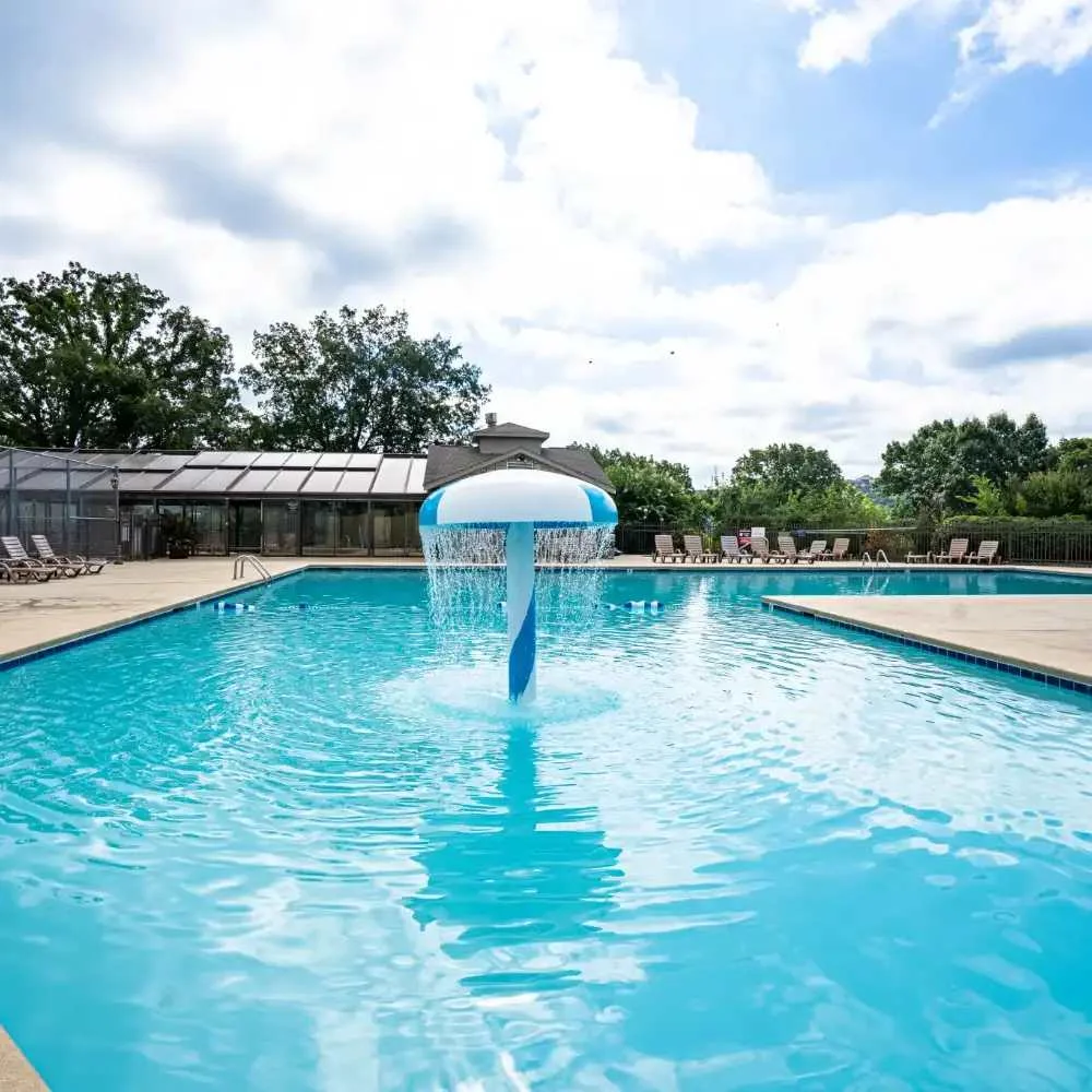 Memorial day to Labor day enjoy the outdoor pool