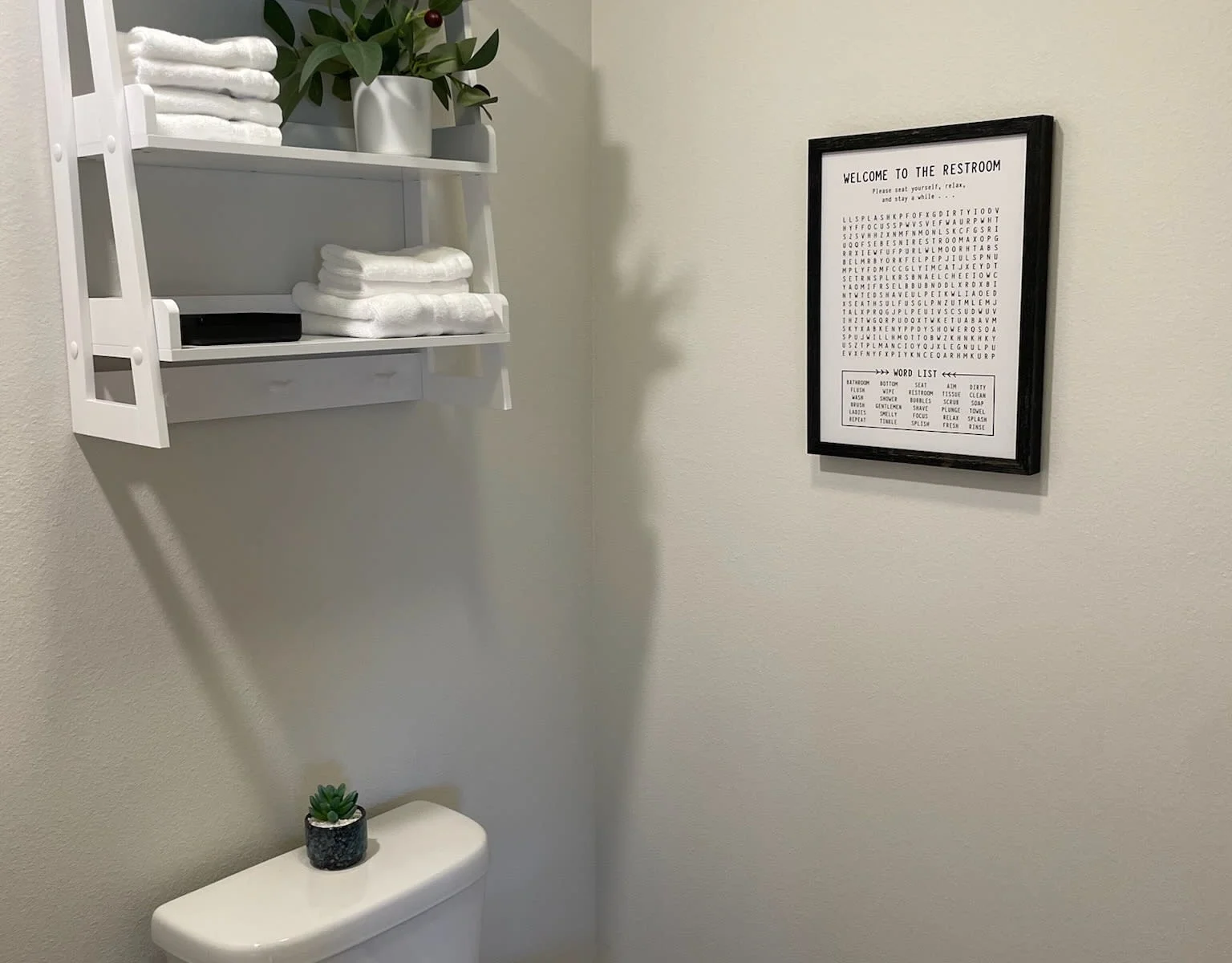 You’ll have towels and all bathroom essentials