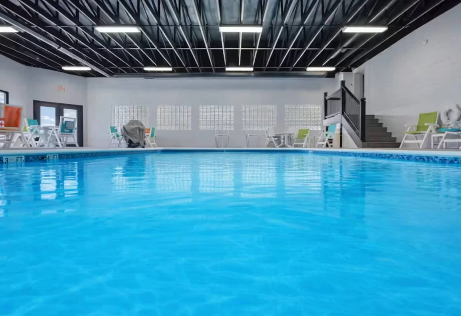 Beautiful indoor pool is open year round for your enjoyment