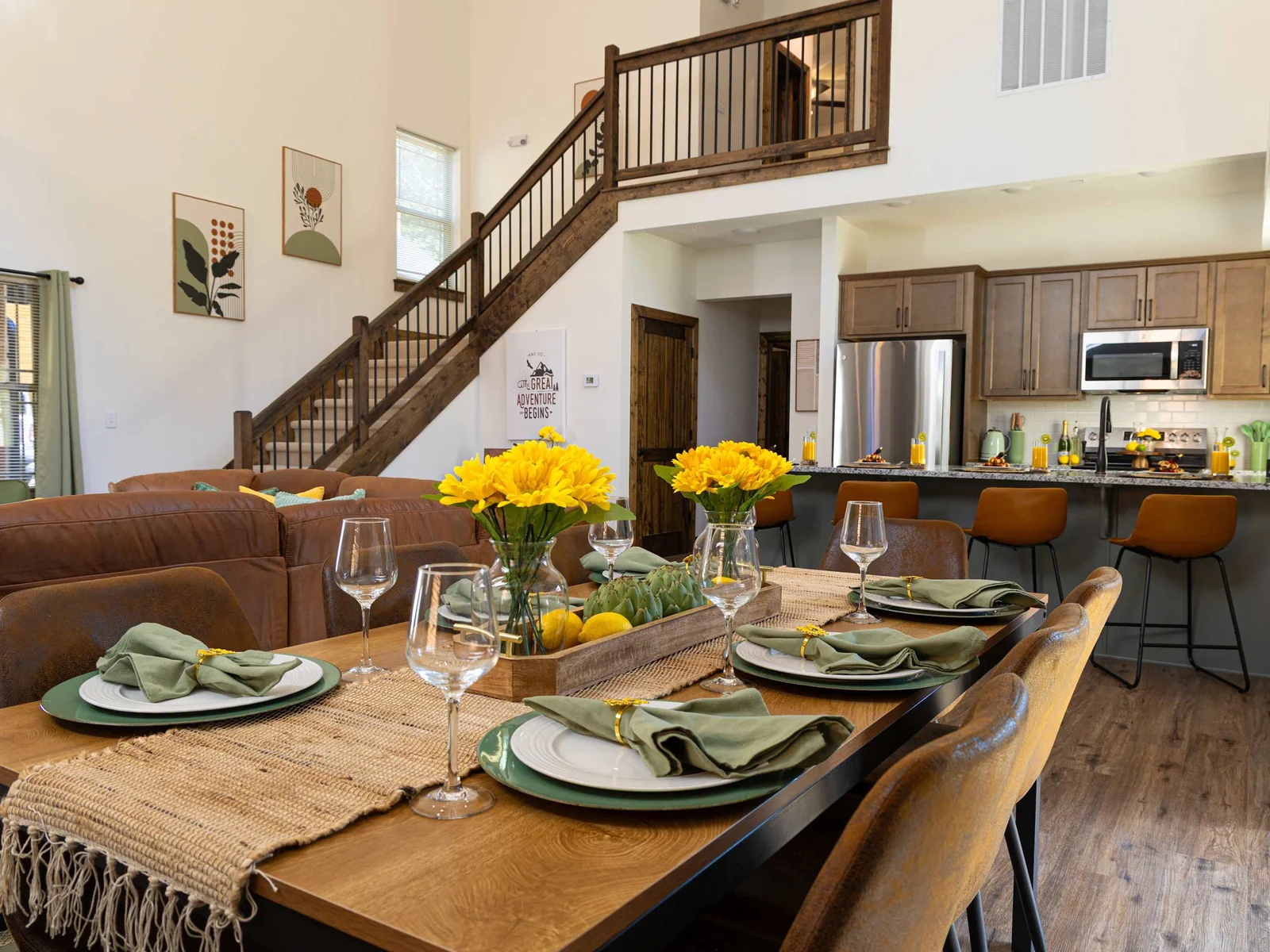 With seamless flow to the kitchen and living room, it’s the heart of the home—perfect for sharing meals, laughter, and unforgettable moments.
