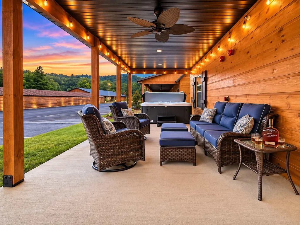 6 BR by the lazy river · 6 private baths