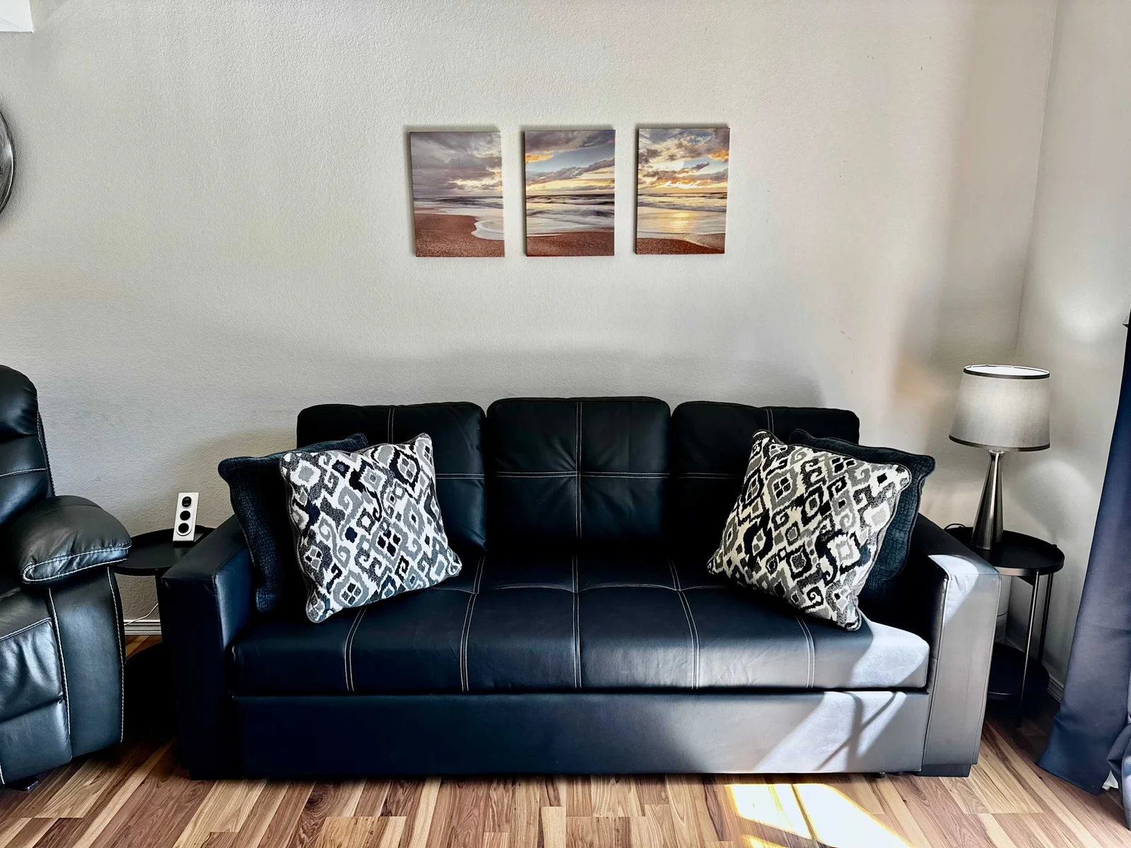 Beautiful new couch and sofa bed
