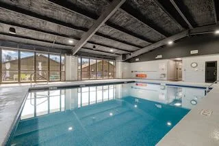 Temperature controlled indoor pool for your enjoyent