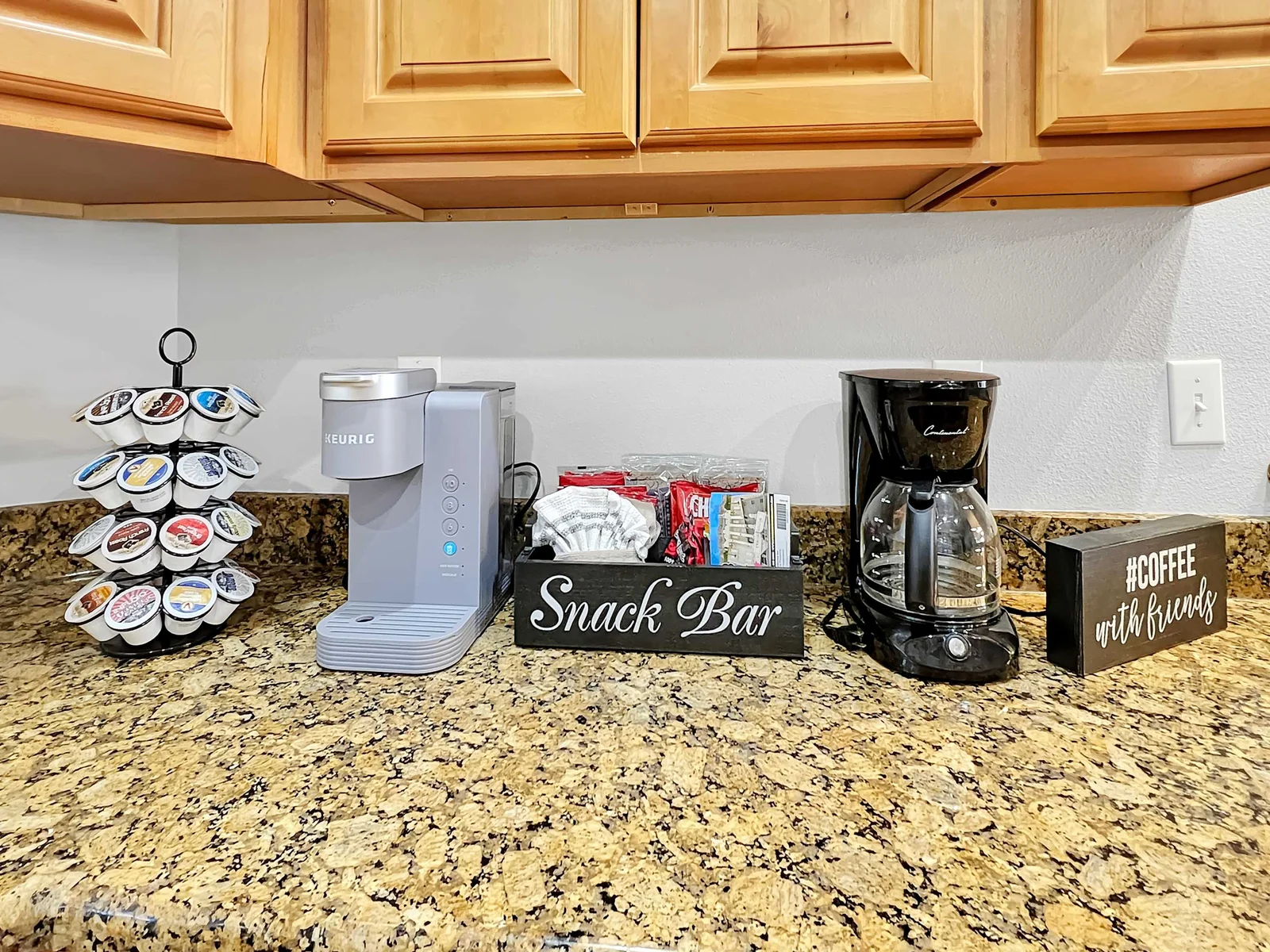 Coffee and snacks, what a country!!