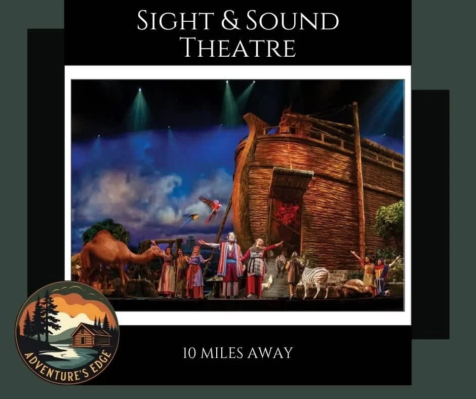 Take in the sights of Broadway-caliber biblical productions like “Queen Esther” or “David" at the Sight & Sound Theatre.