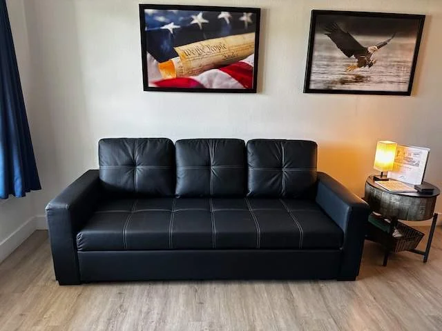 We replaced the couch and this is the new couch