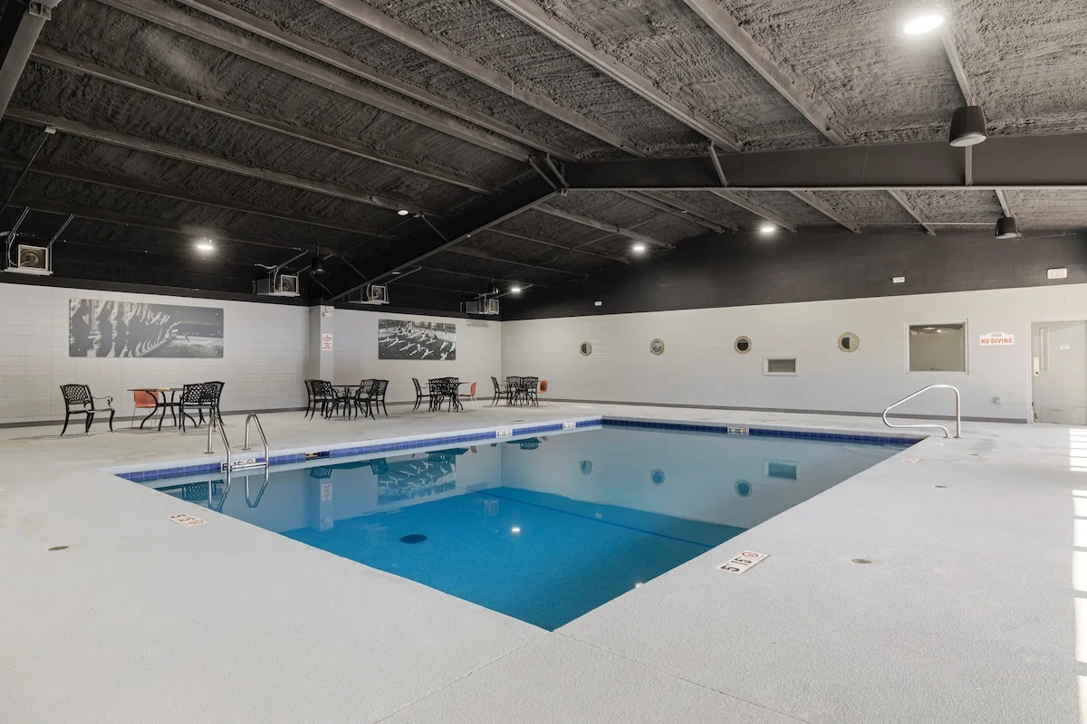 climate controlled indoor pool