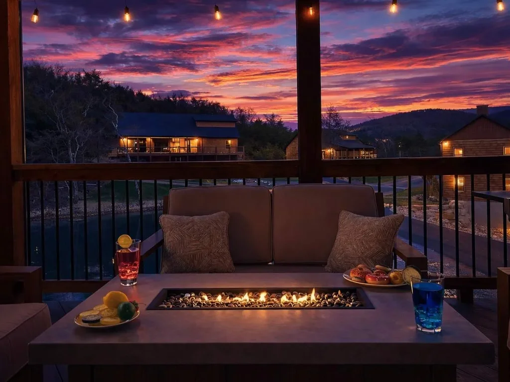 Sunset Deck Cabin- Near 76-Strip