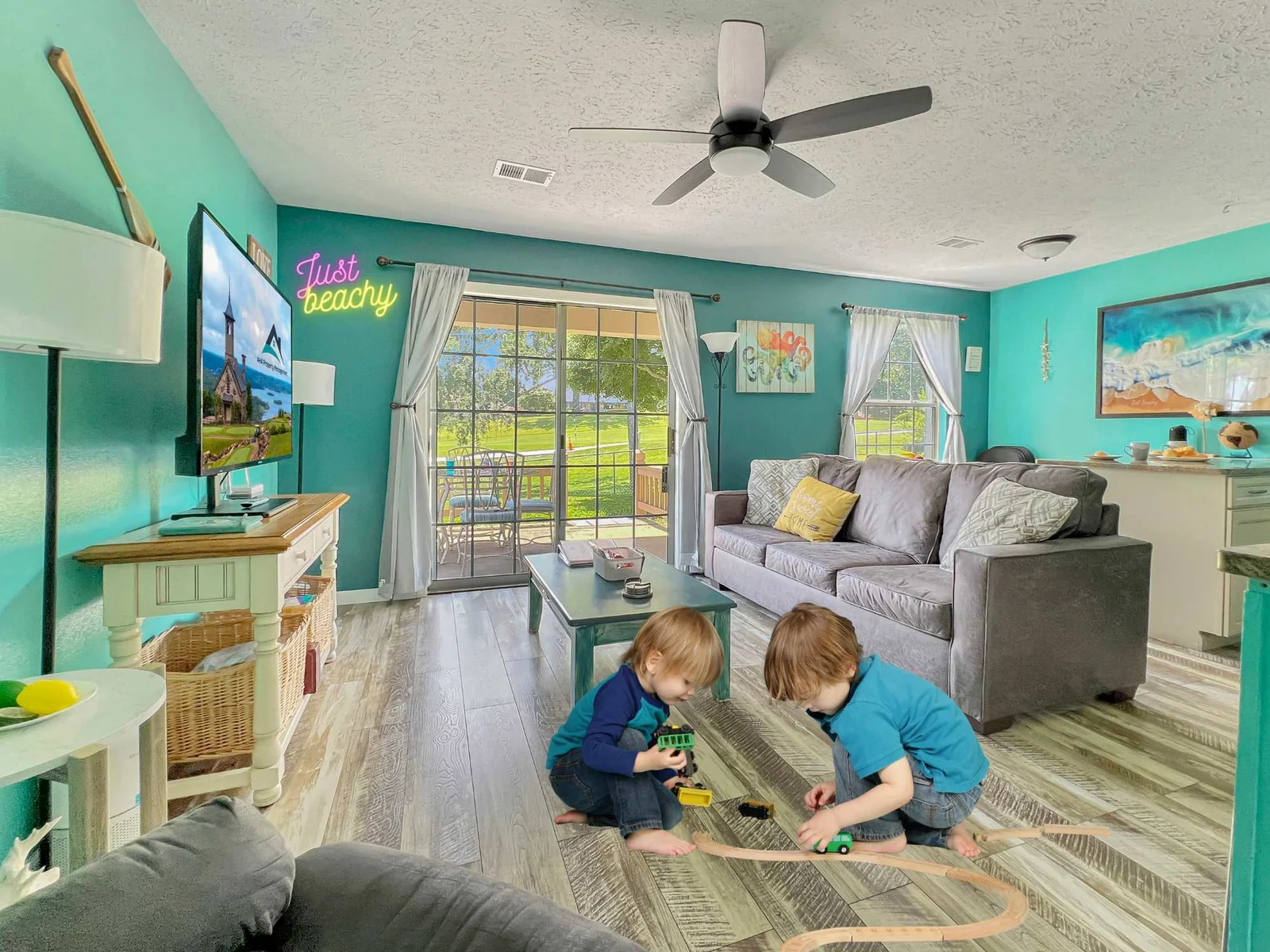 Just Beachy is so cozy and a wonderful place for families