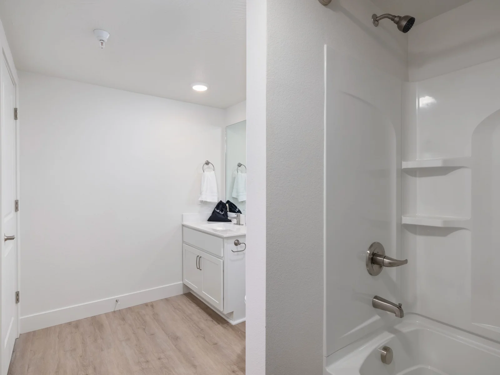 You have your choice to soak in the tub or enjoy a refreshing shower in both ensuite bathrooms.
