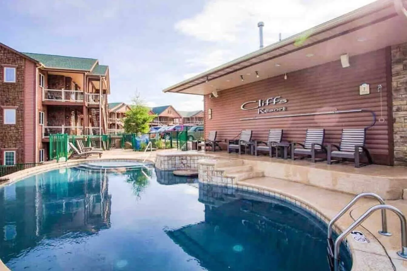 One of the stunning pools you have access to