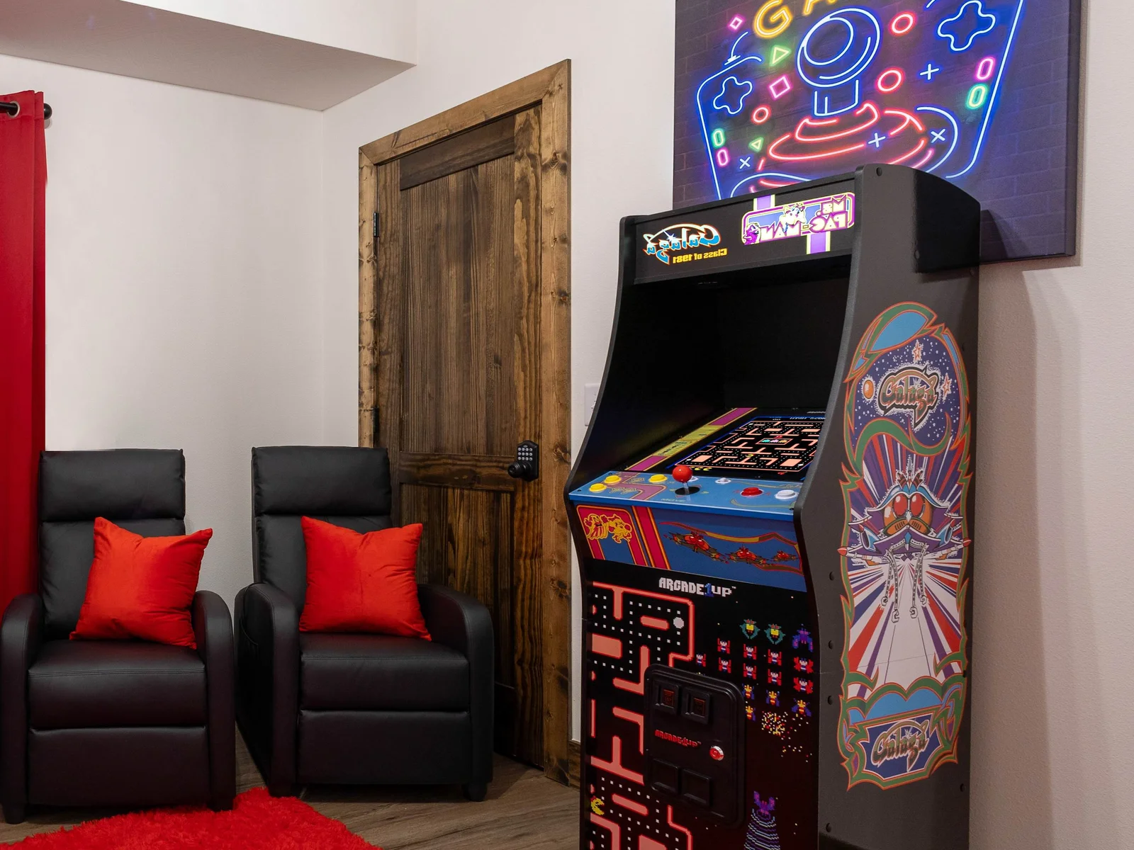 Level up your stay with a throwback round of Ms. Pac-Man or Galaga—whether you're chasing high scores or just a blast from the past, this arcade favorite brings big fun and even bigger smiles!