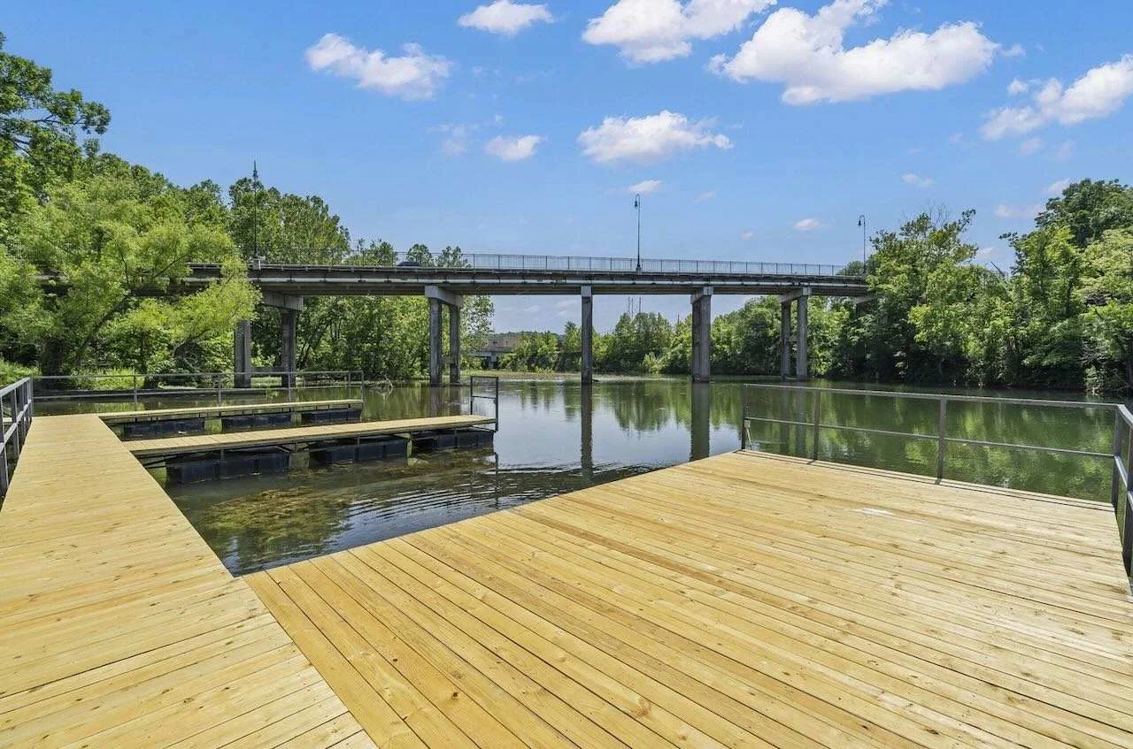 Brand new dock to fish from