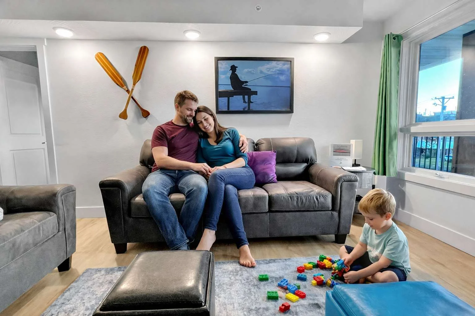 Enjoy the blessings of your family in our cozy, peaceful condo