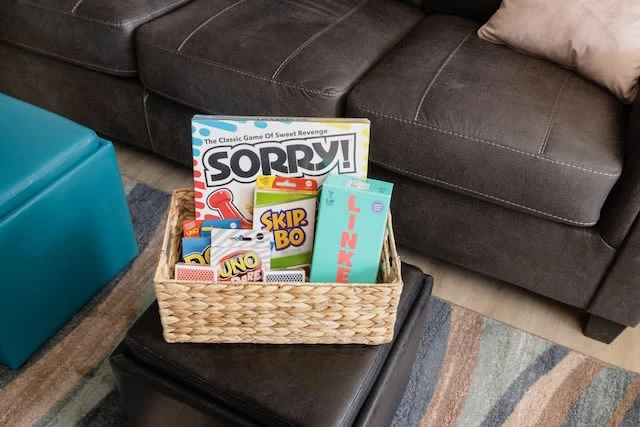 Selection of games for the whole family. Games may vary, each condo has different games