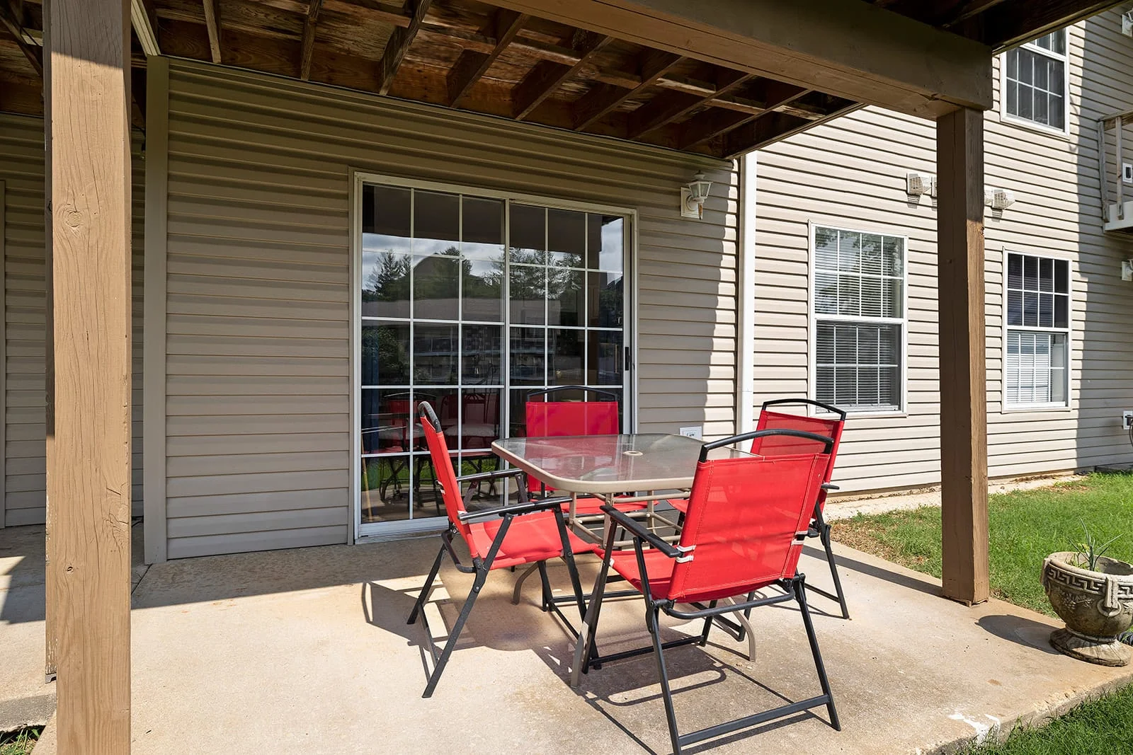 Outdoor covered patio