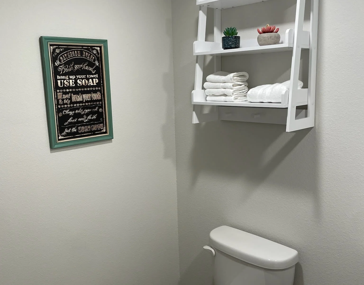 You’ll have towels and all bathroom essentials