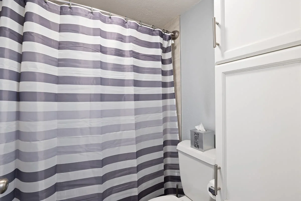 Full size bathtub and shower