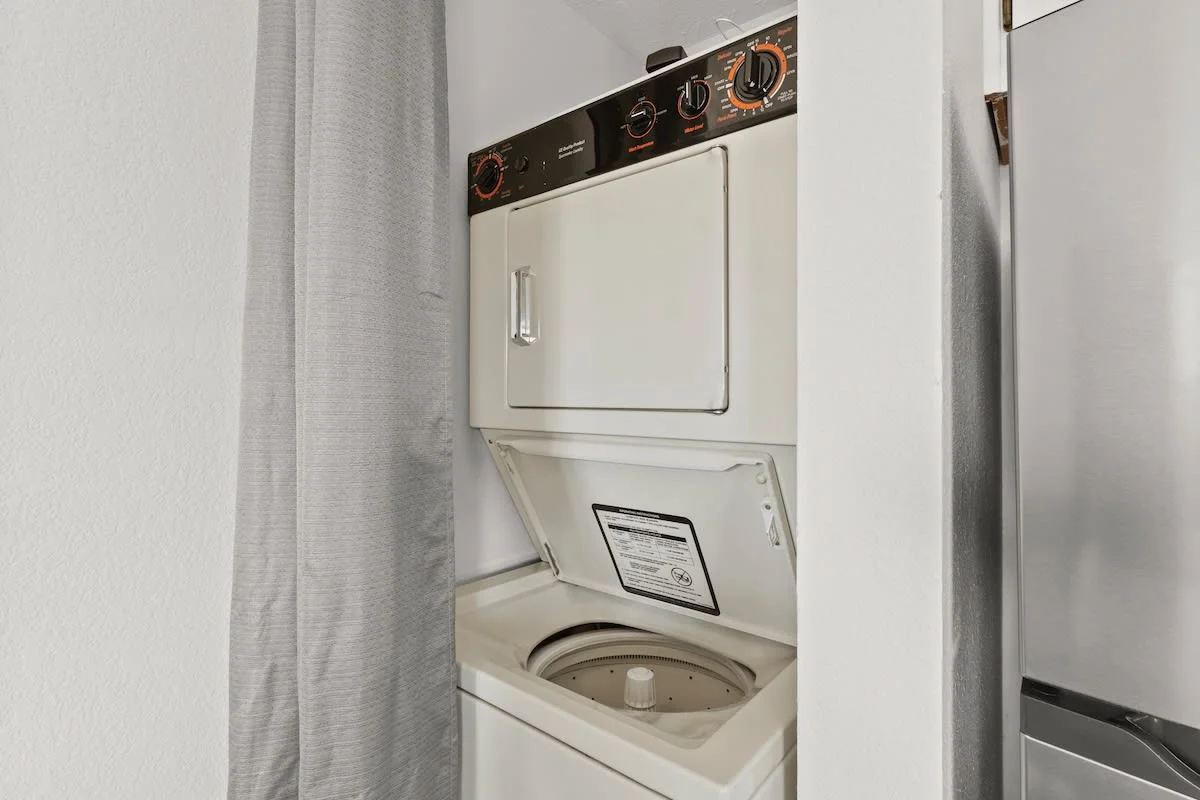 In unit washer/dryer