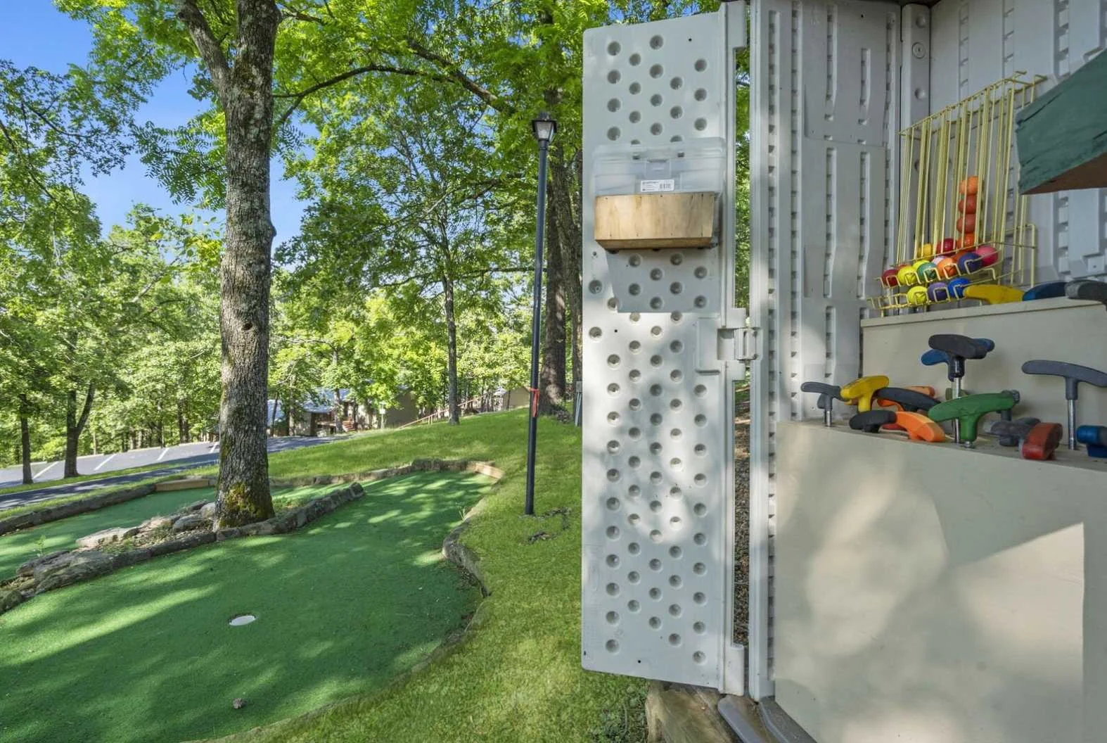 Putt Putt golf included in your stay.